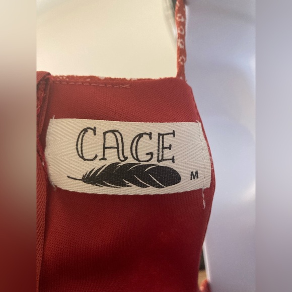 Faux wrap sun-dress | burnt orange/rust 🔥 🍊 - Picture 3 of 6